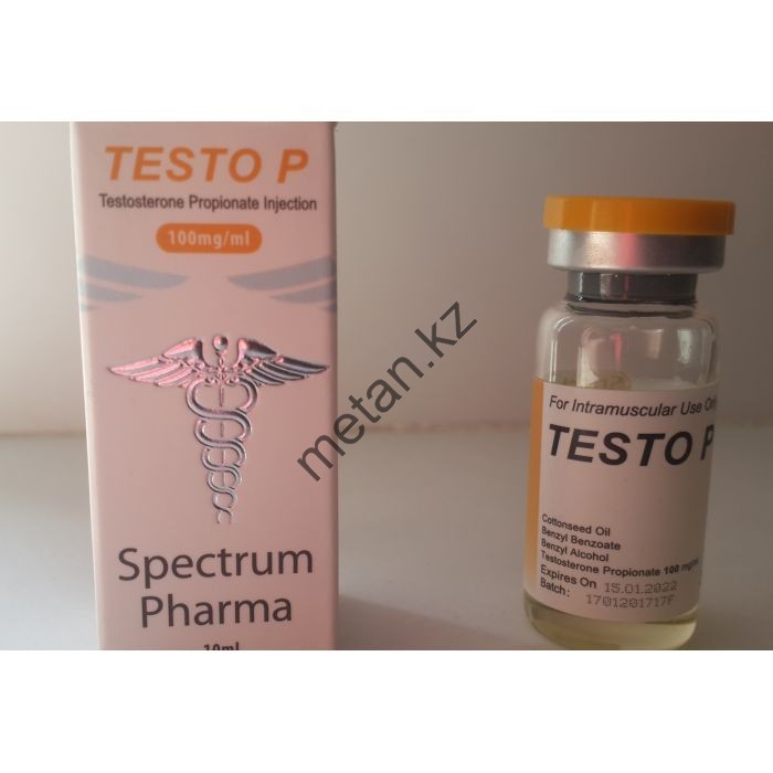 Купить Тестостерон Пропионат Spectrum Pharma балон 10 мл (100 мг/1 мл .